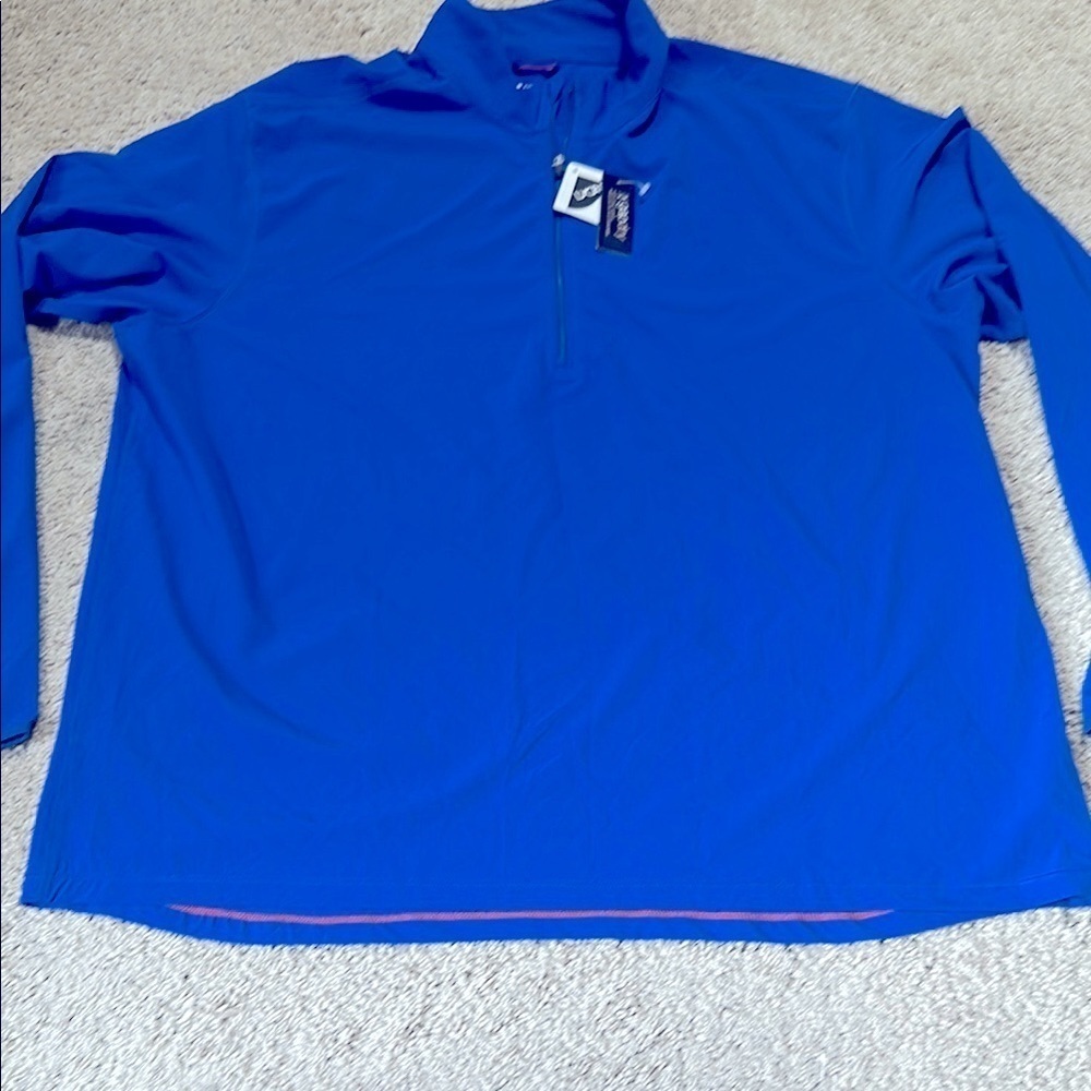 Gap Dry Blue Quarter Zip Pullover XXL NWT